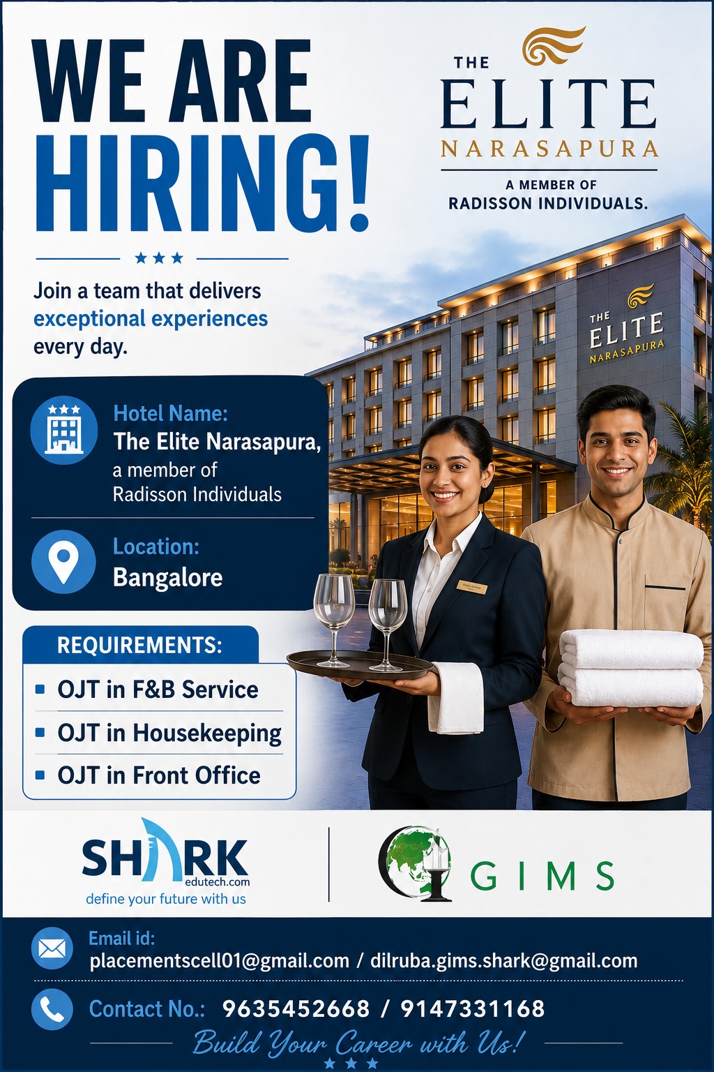 On Job Training (OJT) in Radisson Network
